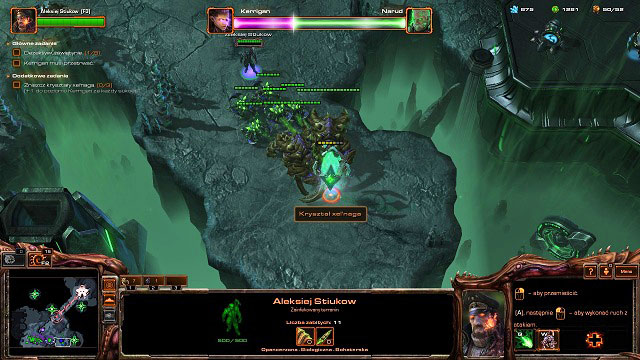 You should now return to the base and increase your army - Phantoms of the Void - Skygeirr Missions - StarCraft II: Heart of the Swarm - Game Guide and Walkthrough