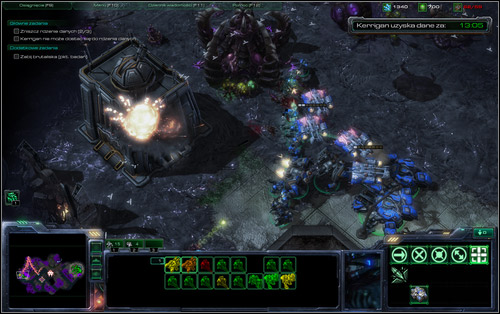 Get to the third core on foot or fly a bit in the Medivacs - The Moebius Factor (Achievements) - Campaign - Artifact missions - StarCraft II: Wings of Liberty - Game Guide and Walkthrough