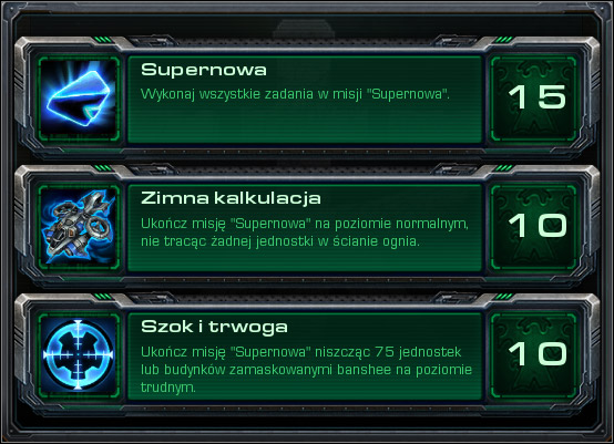 Supernova - Supernova (Achievements) - Campaign - Artifact missions - StarCraft II: Wings of Liberty - Game Guide and Walkthrough