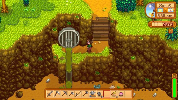 On rainy days, you can hear spooky noises and wailing - Puzzles, secrets, collectibles and missions | Quick start - Quick start - Stardew Valley Game Guide