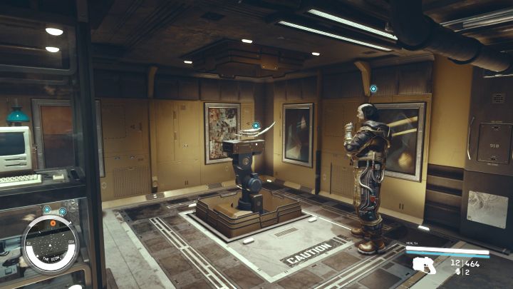 You can reach the vault on the lower deck of the ship - Starfield: No Sudden Moves - walkthrough - Starfield: Main missions - Starfield Guide