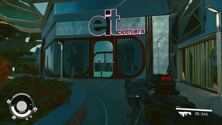 If you're in a market for clothing, this is the right spot - Starfield: Merchants and shops - New Atlantis - Starfield: Stores and services - Starfield Guide