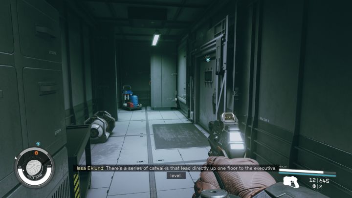 If you have Sneak developed, make use of the detection meter - Starfield: All That Money Can Buy - walkthrough - Starfield: Main missions - Starfield Guide