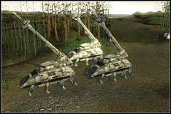 The mobile SPMA-T artillery in many cases is most important unit on the battlefield - Land Combat - Imperial Training - Star Wars: Empire at War Game Guide