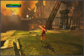 In this area you can find two holocrons - Mission 02: Raxus Prime - part 2 - Walkthrough - Star Wars: The Force Unleashed - Game Guide and Walkthrough