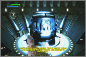 You are beginning this level in something like glass showcase - Mission 04: The Empirical - Walkthrough - Star Wars: The Force Unleashed - Game Guide and Walkthrough