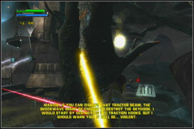 It's time for the Leia's objective - Mission 06: Imperial Kashyyyk - part 2 - Walkthrough - Star Wars: The Force Unleashed - Game Guide and Walkthrough