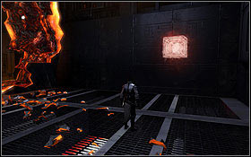 After defeating the Terror Walker, grab its hulk with the Force and jump into the corridor - The Salvation - Aboard the Salvation - Hidden holocrons - Star Wars: The Force Unleashed II - Game Guide and Walkthrough