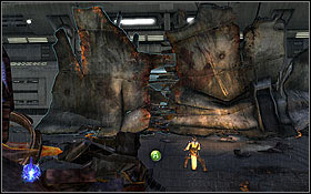 Destroy the second cannon and jump down onto the courtyard - Kamino - The Return - Walkthrough - Star Wars: The Force Unleashed II - Game Guide and Walkthrough