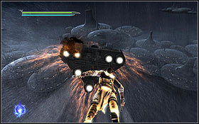Follow the onscreen instructions to guide the ship - Kamino - The Return - Walkthrough - Star Wars: The Force Unleashed II - Game Guide and Walkthrough