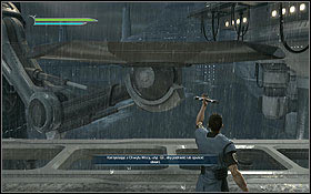 Deal with the next force field blocking the passage and you will once more find yourself outside the complex - Kamino - The Escape - Walkthrough - Star Wars: The Force Unleashed II - Game Guide and Walkthrough