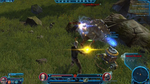 Return to Sedni Maruk - (L07) Horranth Control - Tython - Star Wars: The Old Republic Game Guide