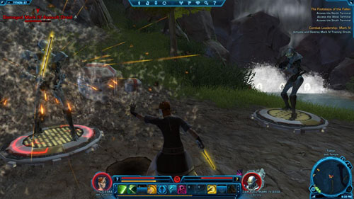 Return to Liam Dentiri - (L06) Combat Leadership: Mark IV - Tython - Star Wars: The Old Republic Game Guide