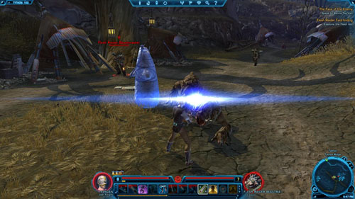 Report to Master Gehnso or Master Wix - (L06) Flesh Raider Fact-finding - Tython - Star Wars: The Old Republic Game Guide