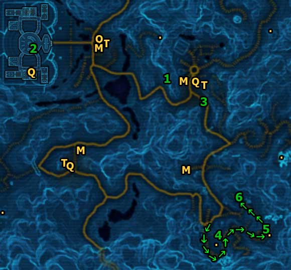 You can get this mission only after youve completed (depending on a class) Enemy Force or Trials in Kaleth mission - (L06) Flesh Raider Fact-finding - Tython - Star Wars: The Old Republic Game Guide