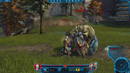 Return to the Flesh Raider Baby - (L05) Flesh Eating Baby - Tython - Star Wars: The Old Republic Game Guide