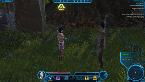 Return to Master Silvarte - (L04) Lovers and Secrets - Tython - Star Wars: The Old Republic Game Guide