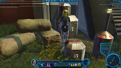 Speak to Odumis Mer - (L04) Strength of the Flesh Raiders - Tython - Star Wars: The Old Republic Game Guide