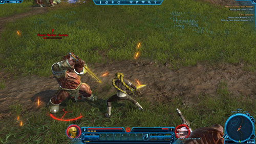 Destroy Flesh Raider Supplies: 0/3 - (L02) Early Lessons - Tython - Star Wars: The Old Republic Game Guide