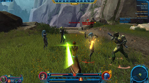 Speak to Nalen Raloch - (L08) The Forge - Jedi Consular - Star Wars: The Old Republic Game Guide