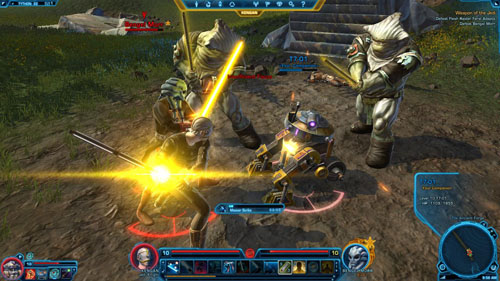Speak to Bengel Morr - (L09) Weapon of the Jedi - Jedi Knight - Star Wars: The Old Republic Game Guide
