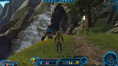 Defeat Flesh Raiders and Reprogrammed Trail Droids: 0/15 - (L09) Weapon of the Jedi - Jedi Knight - Star Wars: The Old Republic Game Guide