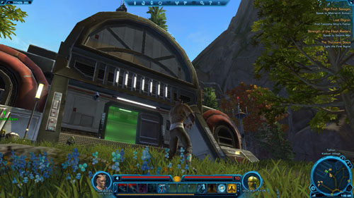 Inside, talk to Martriarch Sumari - (L05) High-tech Savages - Jedi Knight - Star Wars: The Old Republic Game Guide