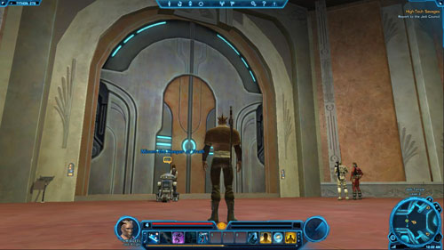 Get Supplies from Master Orguss Chambers - (L05) High-tech Savages - Jedi Knight - Star Wars: The Old Republic Game Guide