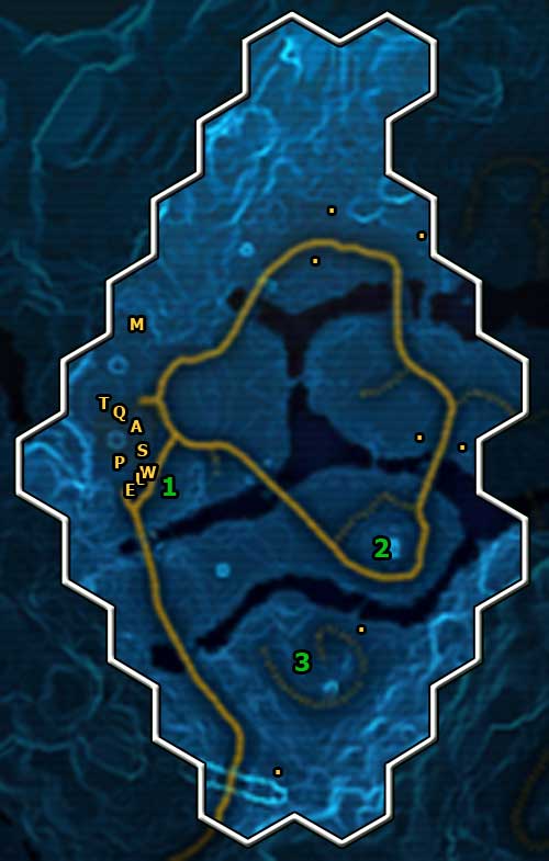 For discovering this location you will receive 30 XP - (02) The Gnarls - Places - Star Wars: The Old Republic Game Guide