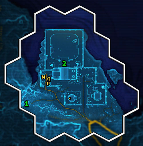 You dont get any XP for discovering the very first location - (01) Drelliad Village - Places - Star Wars: The Old Republic Game Guide