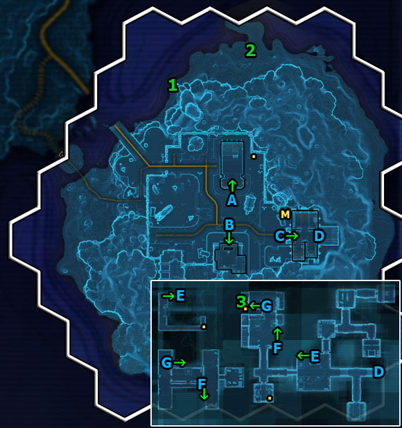 For discovering this location you will receive 270 XP - (06) Mannett Point - Places - Star Wars: The Old Republic Game Guide