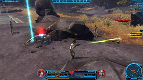 Disable the First Bomb - (L05) The Ambush - Trooper - Star Wars: The Old Republic Game Guide