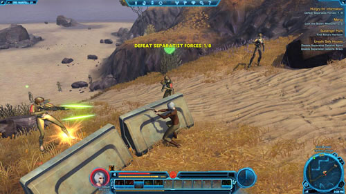 Find Rekis Safe House - (L05) Hungry for Information - Smuggler - Star Wars: The Old Republic Game Guide