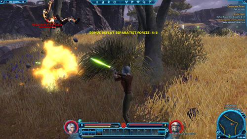 Defeat Separatist Snipers: 0/3 - (L03) Snipe Hunt - Ord Mantell - Star Wars: The Old Republic Game Guide