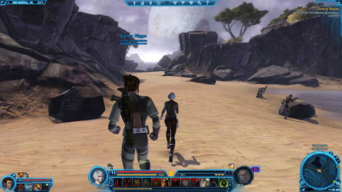 You can get to the top of the mountain from several places - Galactic History 12 (+2 Aim) - Datacrons - Star Wars: The Old Republic Game Guide
