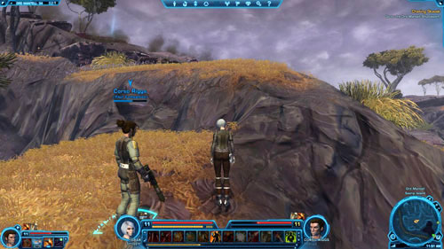 Youll reach a low rocky ledge - Galactic History 12 (+2 Aim) - Datacrons - Star Wars: The Old Republic Game Guide