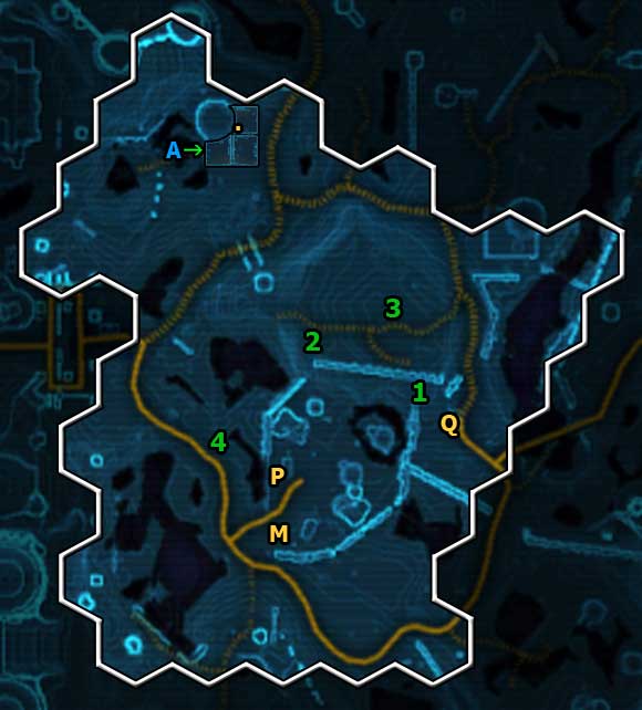 For discovering this location you will receive 150 XP, and after a short stroll youll also obtain two Codex entries: Locations: Hutta Swamps - 160 XP and Organizations: Bog People - 45 XP - (02) Evocii Swamp - Places - Star Wars: The Old Republic Game Guide