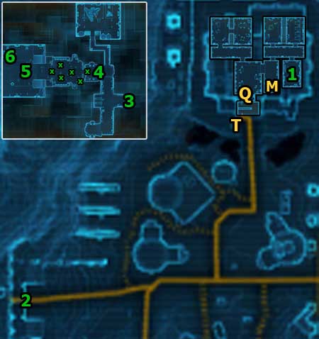 Go to Vexxs Hangar - (L04) The Last Flight - Bounty Hunter - Star Wars: The Old Republic Game Guide