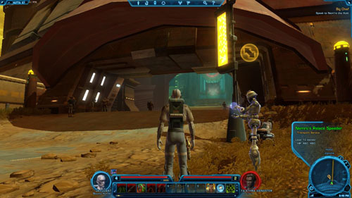 Once inside the palace run upstairs - (L06) Big Chief - Bounty Hunter - Star Wars: The Old Republic Game Guide