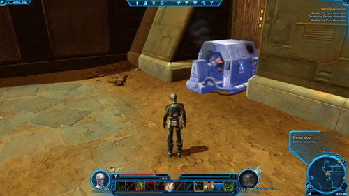 Disable the Third Generator - (L07) Settling Accounts - Bounty Hunter - Star Wars: The Old Republic Game Guide