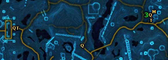 Deliver the Datapad to Peblak - (L06) Subtle Sabotage - Hutta - Star Wars: The Old Republic Game Guide