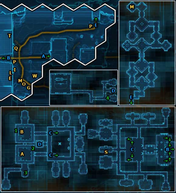 For discovering this location you will receive 106 XP - (02) Sith Academy - Places - Star Wars: The Old Republic Game Guide