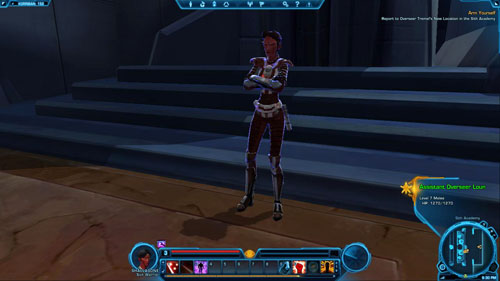 Speak to Overseer Rance - (L04) Learning From the Best - Sith Warrior - Star Wars: The Old Republic Game Guide