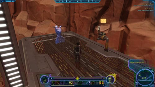 Go back downstairs and head north - (L06) Slaying the Beast - Sith Warrior - Star Wars: The Old Republic Game Guide