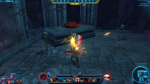 Enter the Reliquary - (L11) The Final Trial - Sith Warrior - Star Wars: The Old Republic Game Guide