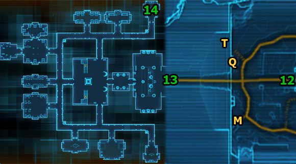 Report to Overseer Harkuns New Location in the Sith Academy - (L03) Of Mind and Matter - Sith Inquisitor - Star Wars: The Old Republic Game Guide