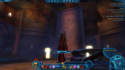 Retrieve the Archives Tablet - (L07) The Secret of Tulak Hord - Sith Inquisitor - Star Wars: The Old Republic Game Guide