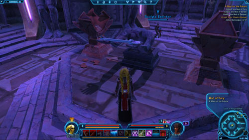 Collect the Rod of Wrath - (L11) A Map for the Future - Sith Inquisitor - Star Wars: The Old Republic Game Guide