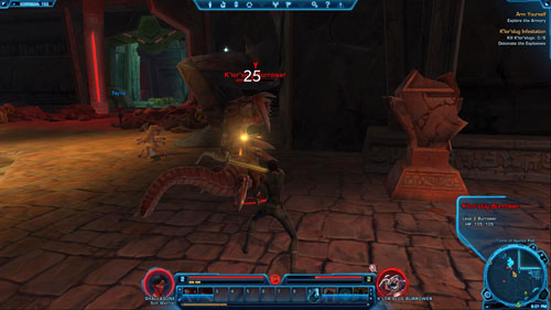 Detonate the Explosives - (L01) Klorslug Infestation - Korriban - Star Wars: The Old Republic Game Guide