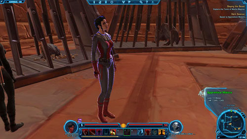 Enter the Tomb Burial Chamber - (L06) Dark Science - Korriban - Star Wars: The Old Republic Game Guide